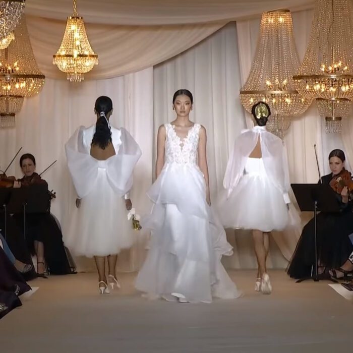 bridal fashion show milano