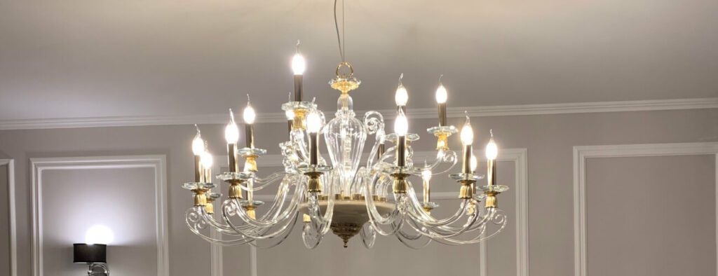 Come scegliere un lampadario: sospensione classica