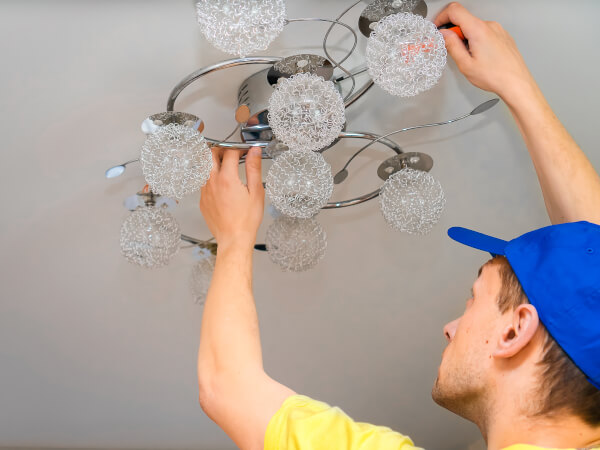 come montare lampadario Come montare u