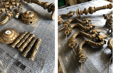 How to restore a chandelier